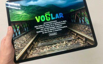 Voglar Startscreen iPad